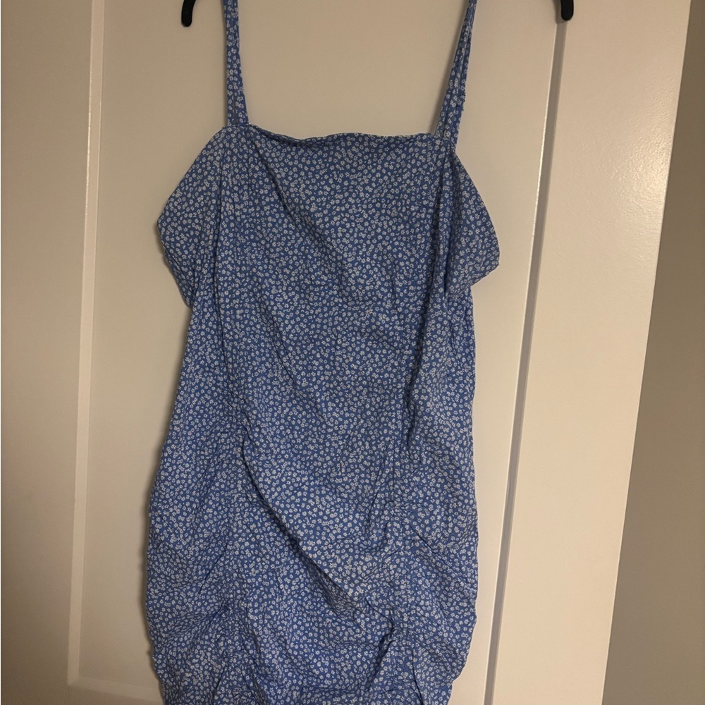 Wild Fable Blue and White Floral Dress